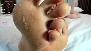 Ultra Close-Up Barefoot Soles | Relaxing Foot Detail Video