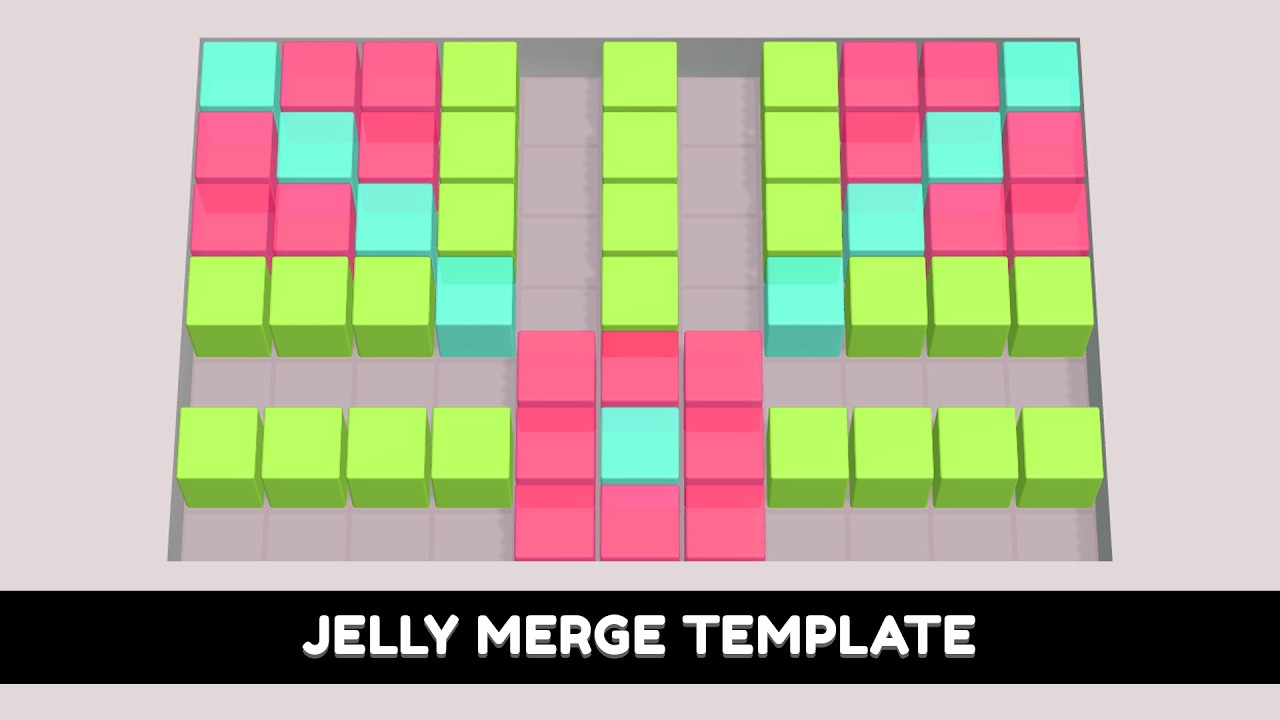 Jelly Merge | Template Demonstration