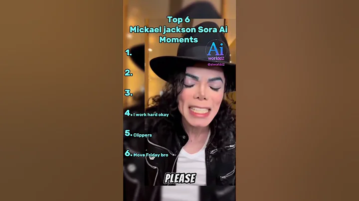 Top 6 Michael Jackson Sora 2 Ai moments#michaeljackson #ai #sora2 #news