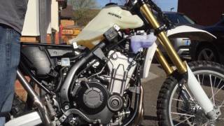 CRF500L - first start up