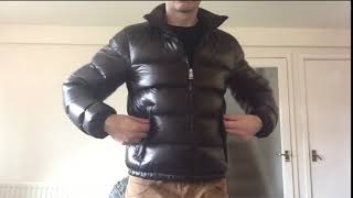Prada Down Fill Black Ripstop Puffer Jacket - Speed Review - YouTube