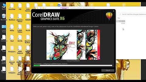 Hướng dẫn cài đặt coreldraw graphics suite x6