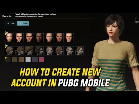 NEW!! HOW TO CREATE NEW ACCOUNT PUBG MOBILE - YouTube