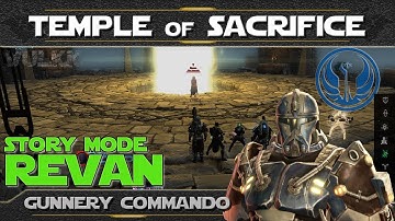 SWTOR OPS Temple of Sacrifice 8SM ► REVAN (Gunnery Commando PoV)