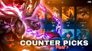 Counter Picks | Part - 1 | Counters for Omen, Nakroth, Hayate, Grakk | Clash of Titans | CoT screenshot 3
