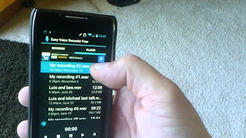 Droid Razr Maxx using VOICE Recording app -