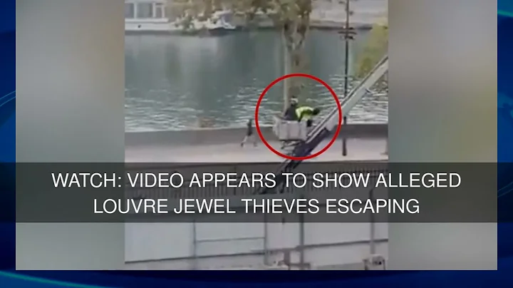Watch: Video appears to show alleged Louvre jewel thieves escaping