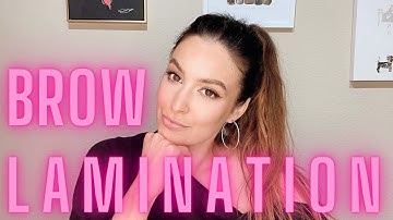 Eyebrow Lamination Review: 3 Week Follow-Up! Is it worth it?