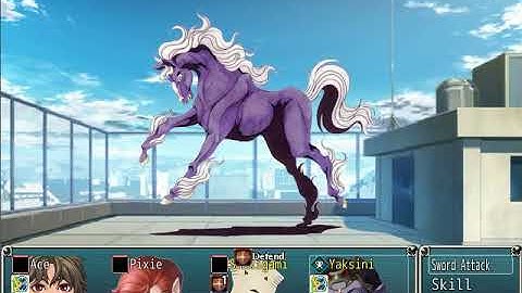 RPG Maker VX Ace : SMT Fan Game - Part 12 - Battle against Gamigin