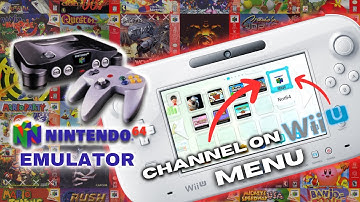 How to Install N64 Mod / Emulator and get the N64 Channel for Wii U Menu