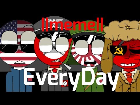 Everyday MEME G(old) || ft.Germany🇩🇪 Russia🇷🇺 America🇺🇸 Japan🇯🇵 #Countryhumans