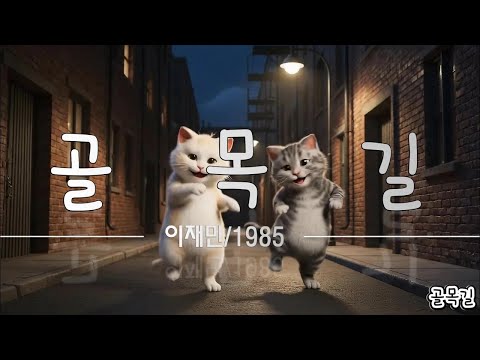 골목길 이재민 노래 고양이뮤직비디오2