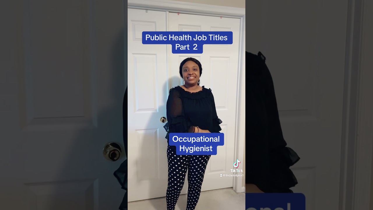 Public Health Job Titles Part 2 