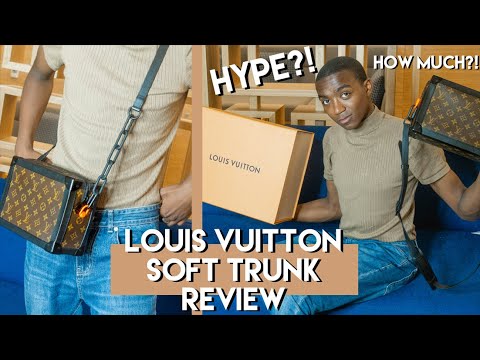 Louis Vuitton Dark Prism Soft Trunk Unboxing & Review (Virgil Abloh LV) 