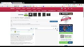 Bring League History into Fantrax