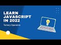 How to Use the Ternary Operator in JavaScript, Ternary Operator Explained, Program with Codecademy