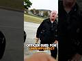 Cop faces consequences for an unlawful act