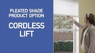 Cordless Lift for Pleated Shades - QuickDemo