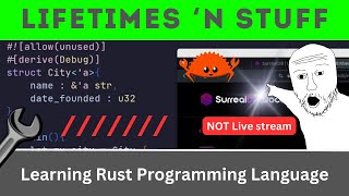 SurrealDB Docs + Lifetimes / Not Live Stream | Rust Language