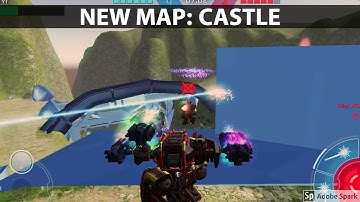 War Robots Test Server 4.2 - New Map Castle & Weapon Updated - WR