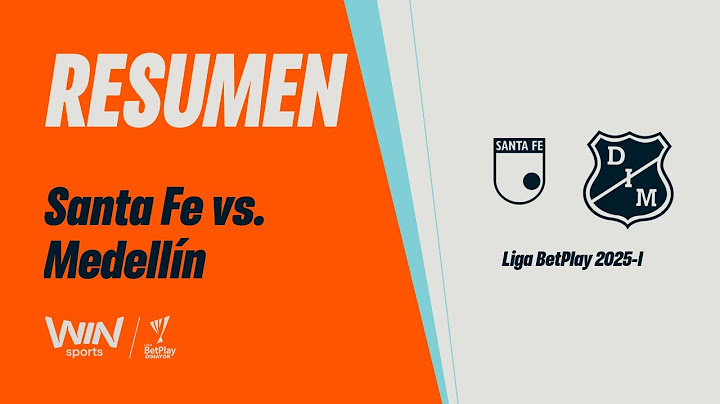 Santa Fe vs. Medellín (resumen) | Liga BetPlay Dimayor 2025-1 |  Final - IDA