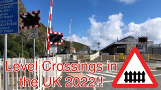 Level Crossings in the UK 2022!!