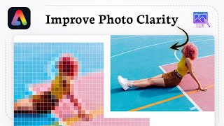 How to enhance image quality in Adobe Express (Visual Upgrade) screenshot 2