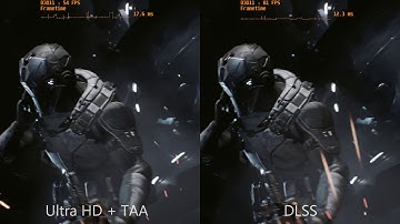 GeForce RTX 2080 Ti Ultra HD + TAA vs DLSS [Infiltrator-Demo]
