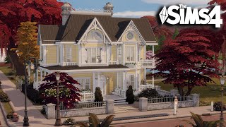 Charming Victorian house | The Sims 4 speed build