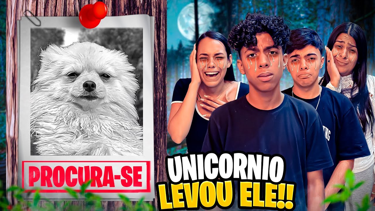 UNICÓRNIO DA DEEP WEB LEVOU MEU CACHORRO!! *oque iremos fazer?