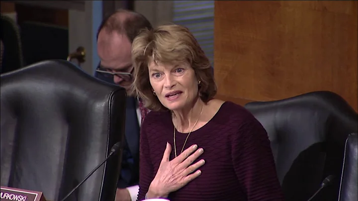 Senator Murkowski Questions FDA Commissioner Nominee Dr. Stephen Hahn on FDA Seafood Advice