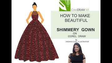 FASHION ILLUSTRATION ON COREL DRAW // fashion illustration for beginners