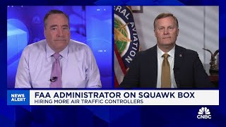 Acting FAA Administrator on hiring air traffic controllers, airspace congestion and Boeing progress