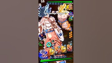 "MUI Goku Shocked Ultra SSJ Goku😳!!!" (Dragon Ball Legends) #dblegends #dbl #shorts