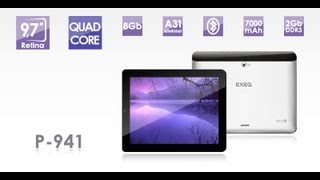 Обзор новинок: планшеты EXEQ P-941 / P-722 / P-701