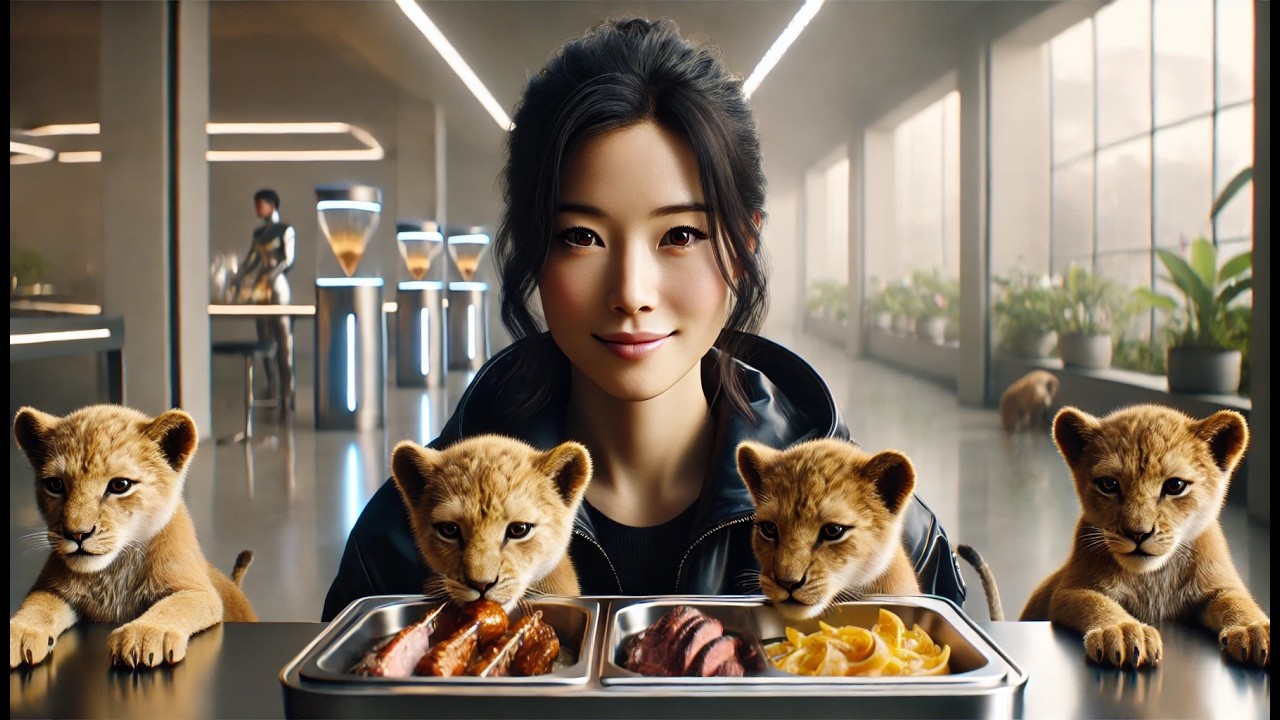 The Human Cooked Food for Herself — The Cubs Smelled It and Brought Their Bowls Over | HFY | SCI-FI