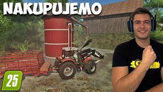 NOVI NAKUPI NA KMETIJI! (V SENCAH #7) [FS25 SLO]