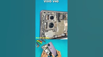 VIVO V40 Inside | ViVO V40 Pro Teardown #escbaig #smartphone #androiddevices