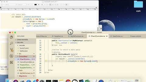 ASP .NET Core: Chart JS , Part-1