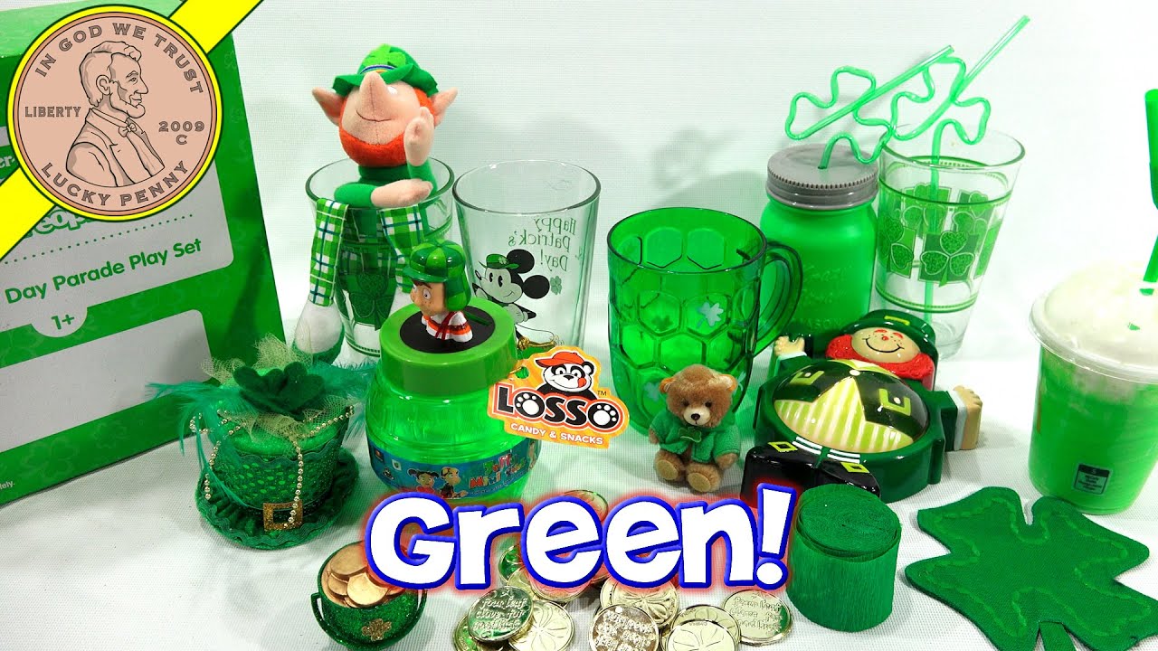 Bin Day St Patrick's Day Lucky Charms Cereal Mc Donald's Shamrock Shake