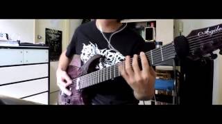 Abominable Putridity--Lack Of Oxygen guitar cover (Atomic Amps: Amplifier metal demo) (with tabs)