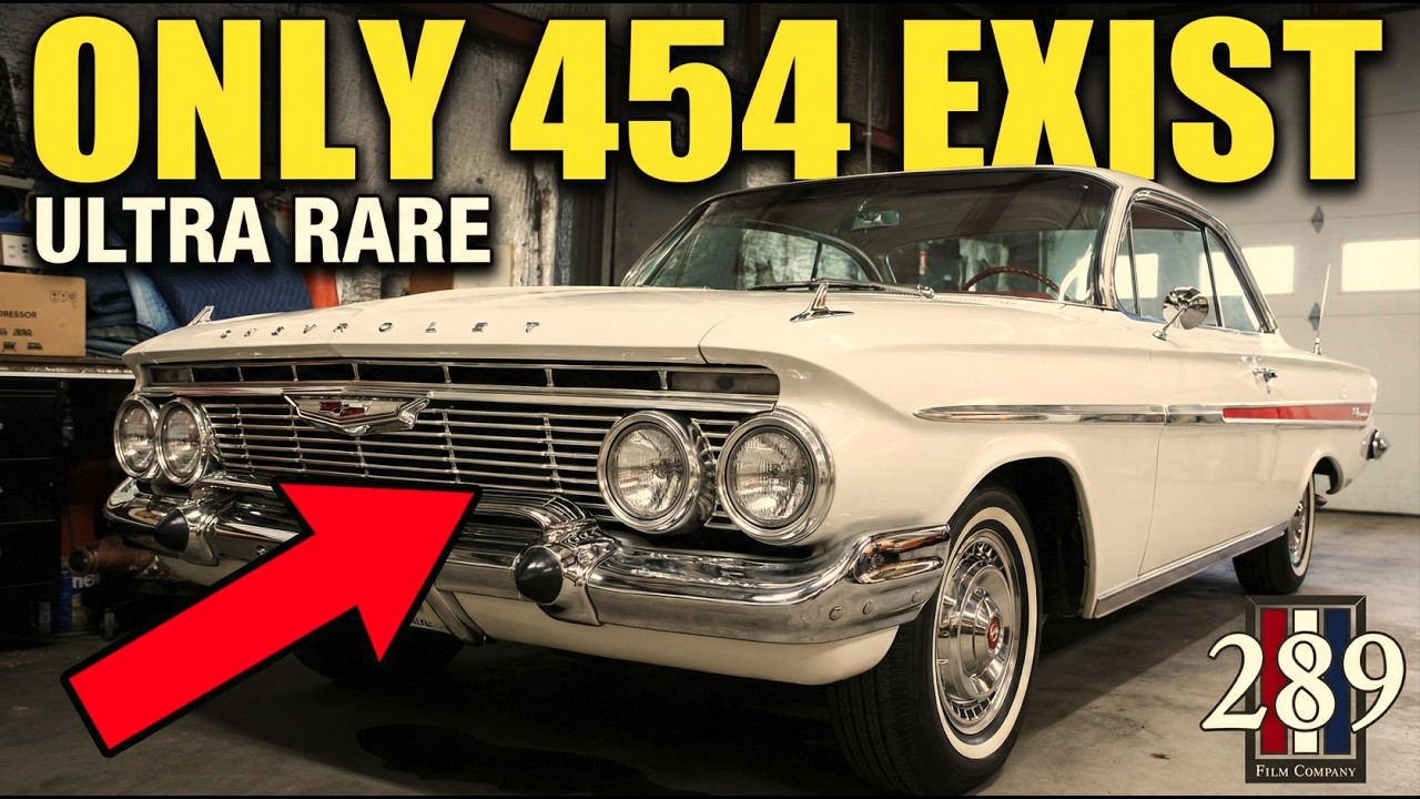 They Only Made 454 of These… 1961 Chevrolet Impala SS
