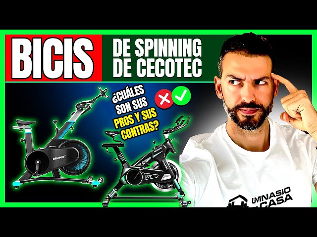 Bicicletas de SPINNING de CECOTEC: ¿Cuál comprar? Pros y Contras DESPUÉS de  probarlas 