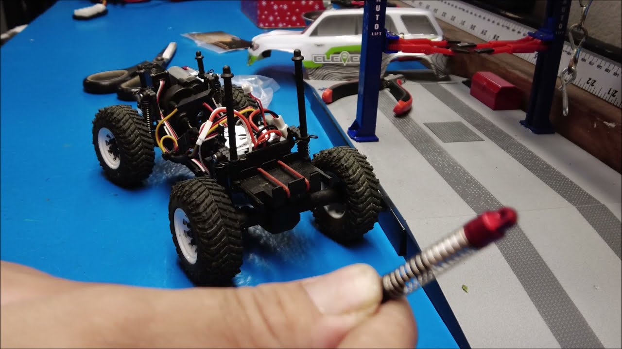 HobbyPlus Aluminum Shock Upgrade for the Element Trailrunner