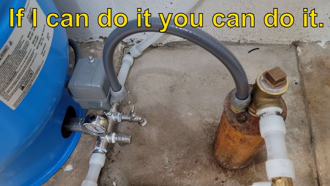 DIY Well Pressure Tank Installation Part 1