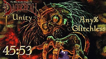 (OLD) Daggerfall Unity Speedrun - Any% Glitchless in 45:53