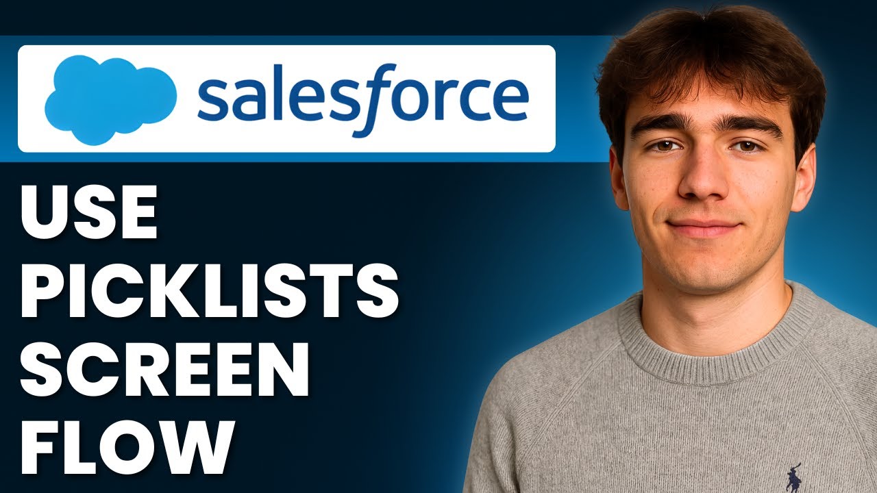Как использовать списки выбора в потоках экранов в Salesforce (Учебное пособие 2026)