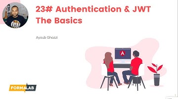 23# Authentication & JWT - The Basics | Get Started With Angular 9 in Arabic