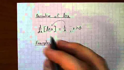 5 1 AP Calc Notes   lnx Differentiation