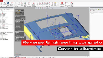 Reverse Engineering Aluminum Panel | STL to CAD STEP – Complete Example #reverseengineering